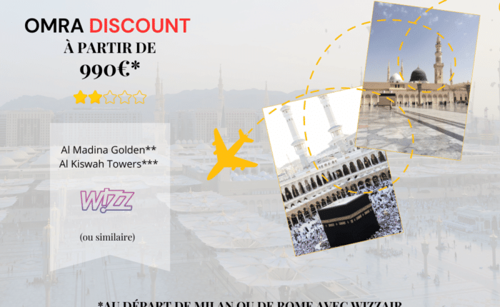 Voyage Omra discount et pas cher 2024/2025, agence de voyage spécialisée dans la Omra et le Ramadant 2025, réservez en ligne votre prochain Omra 2024/2025