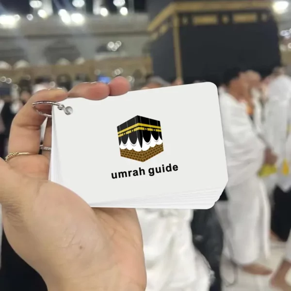 Cartes de Guide pour l'Umrah Étape par Étape Faciles