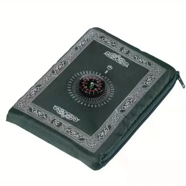 Tapis de Prière de poche avec Boussole Intégrée – Image 3