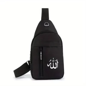 Sac Bandoulière Léger en Tissu avec Sangle Réglable