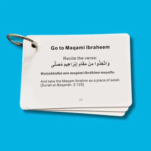 Cartes de Guide pour l'Umrah Étape par Étape Faciles – Image 3